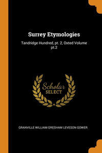 Surrey Etymologies