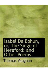 Isabel de Bohun, the Siege of Hereford