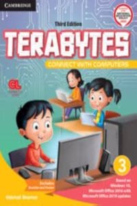 Terabytes Level 3 Student's Book with Booklet, AR APP and Poster: Connect with Computers (With Booklet) (CBSE - Computer Science)
