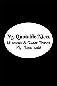 My Quotable Niece