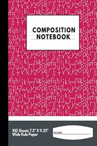 Composition Notebook
