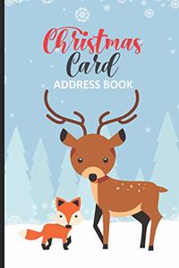 Christmas Card Address Book