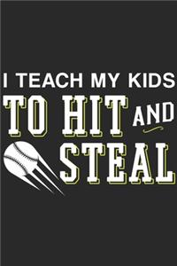 I Teach My Kids To Hit And Steal