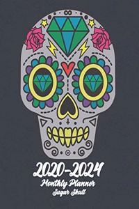 2020-2024 Sugar Skull Monthly Planner