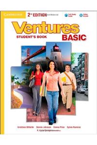 Ventures Second Basic Student's Book with Audio CD