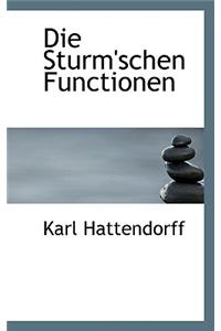 Die Sturm'schen Functionen
