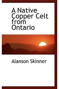 A Native Copper Celt from Ontario