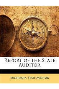 Report of the State Auditor