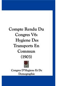 Compte Rendu Du Congres V6