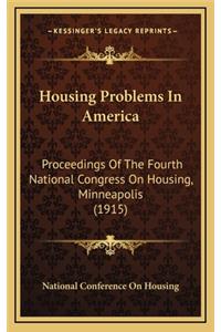 Housing Problems in America