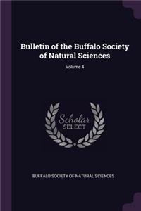 Bulletin of the Buffalo Society of Natural Sciences; Volume 4