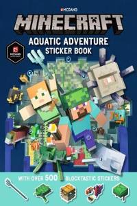 Minecraft Aquatic Adventure Sticker Book