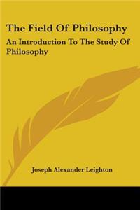 Field Of Philosophy