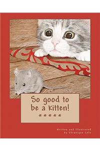 So good to be a kitten!