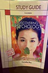 Study Guide for Discovering Psychology With Dsm5 Update