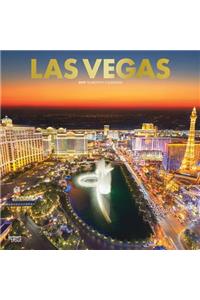 LAS Vegas 2019 Square Wall Calendar
