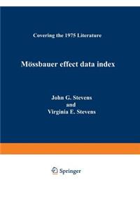 Mössbauer Effect Data Index