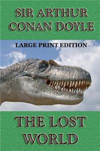 The Lost World - Large Print Edition