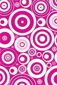 Mind Blowing Purple Circle Pattern Journal