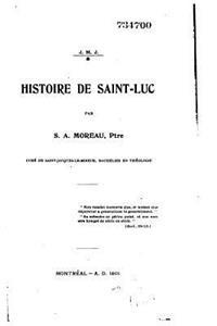 Histoire de Saint-Luc