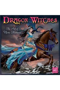 2021 Dragon Witches -- The Art of Nene Thomas 16-Month Wall Calendar