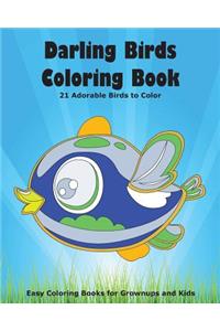 Darling Birds Coloring Book