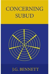 Concerning Subud