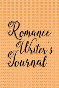 Writer's Notebook - Romance Writer's Journal (Orange-Black)