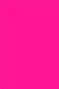 Journal Deep Pink Color Simple Plain Pink