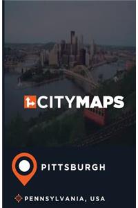 City Maps Pittsburgh Pennsylvania, USA