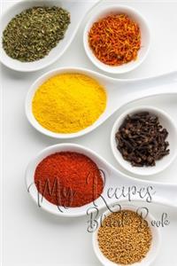 My Recipe Blank Book