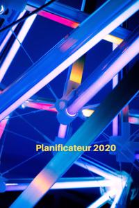 Planificateur 2020: Janvier - Décembre Planificateur hebdomadaire pour étudiants, professeurs, enseignants, éducateurs, suivi des dépenses personnelles