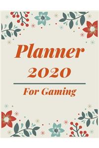 Planner 2020 for Gaming