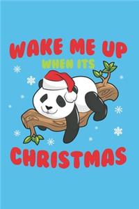 Wake me up, when its Christmas