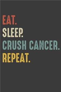 Eat Sleep Crush Cancer Repeat