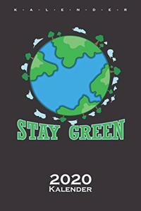 Stay Green Kalender 2020