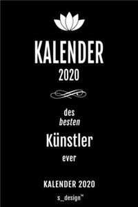 Kalender 2020 für Künstler