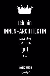 Notizbuch für Innen-Architekten / Innen-Architekt / Innen-Architektin