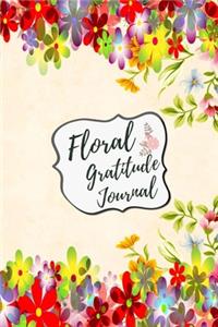 Floral Gratitude Journal