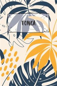 Tonga: Ruled Travel Diary Notebook or Journey Journal - Lined Trip Pocketbook for Men and Women with Lines