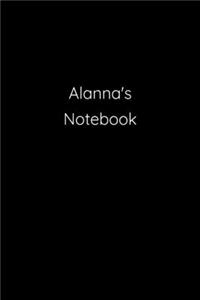 Alanna's Notebook