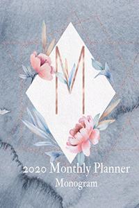 2020 Monthly Planner Monogram