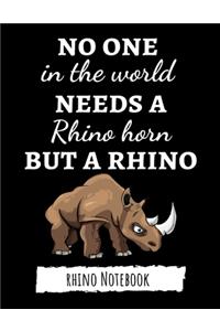 No One In The World Needs A Rhino Horn But A Rhino