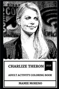 Charlize Theron Adult Activity Coloring Book