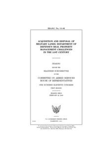 Acquisition and disposal of military lands