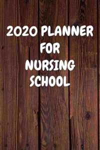 2020 Planner for Nursing School