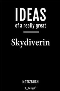 Notizbuch für Skydiver / Skydiverin