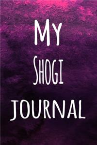 My Shogi Journal