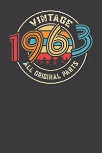 Vintage 1963 All Original Parts