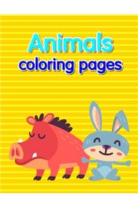 Animals coloring pages